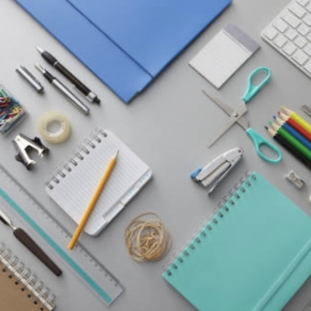 1-5 stationery, office, supplies diy-mysterybox lot